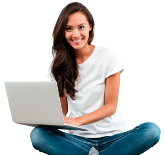 abatto® - Frau mit Laptop